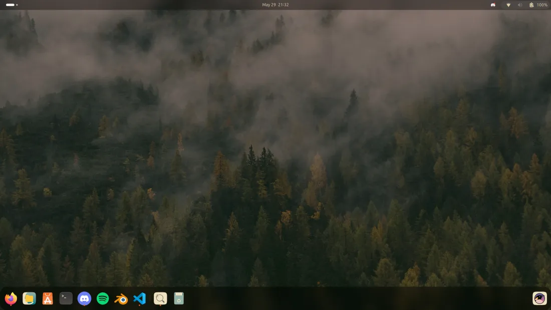 Image of a gruvbox-themed linux config
