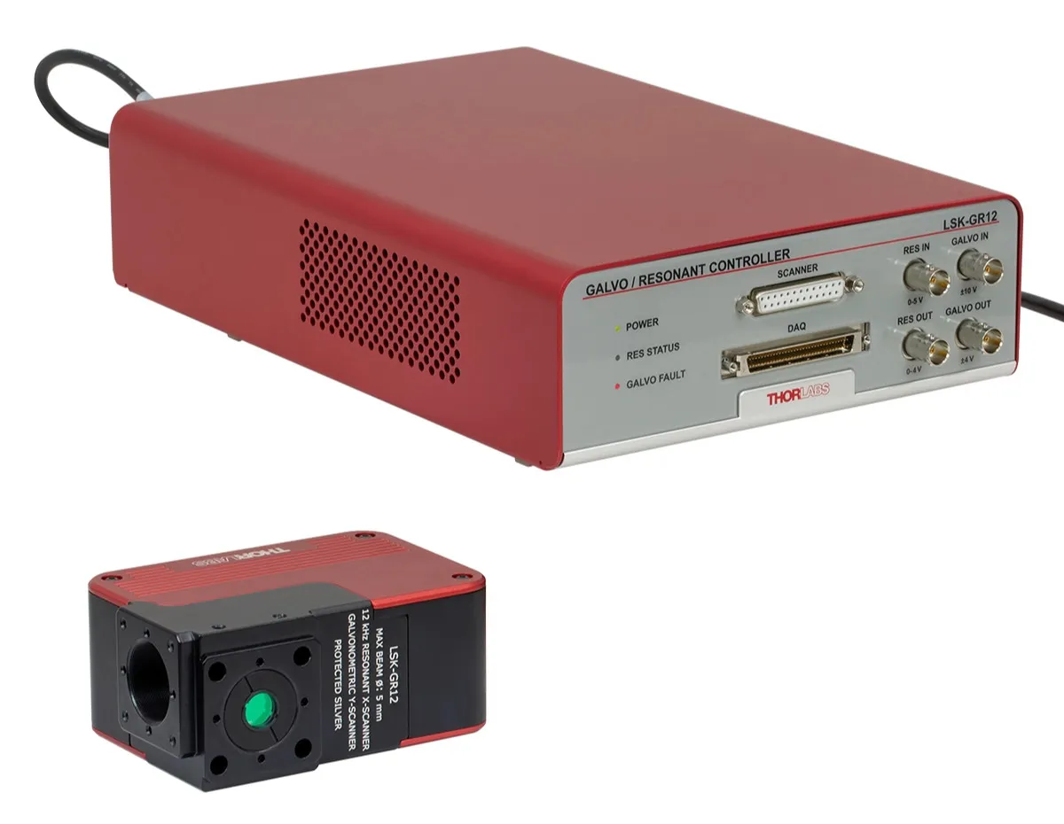 12 kHz Galvo-Resonant Scanner